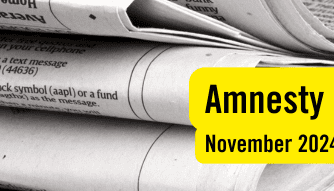 Amnesty Kenya Gazette: November 2024 Issue